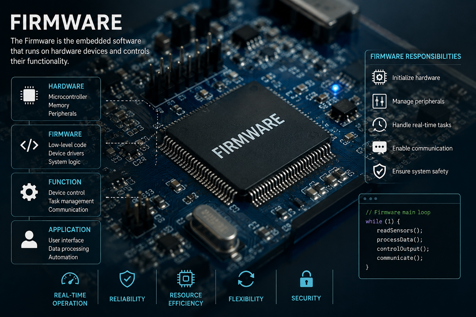 Industrial Embedded Firmware